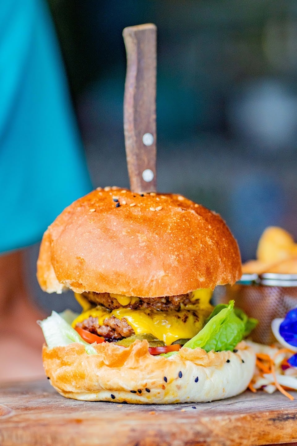 Crispy Falafel Burger