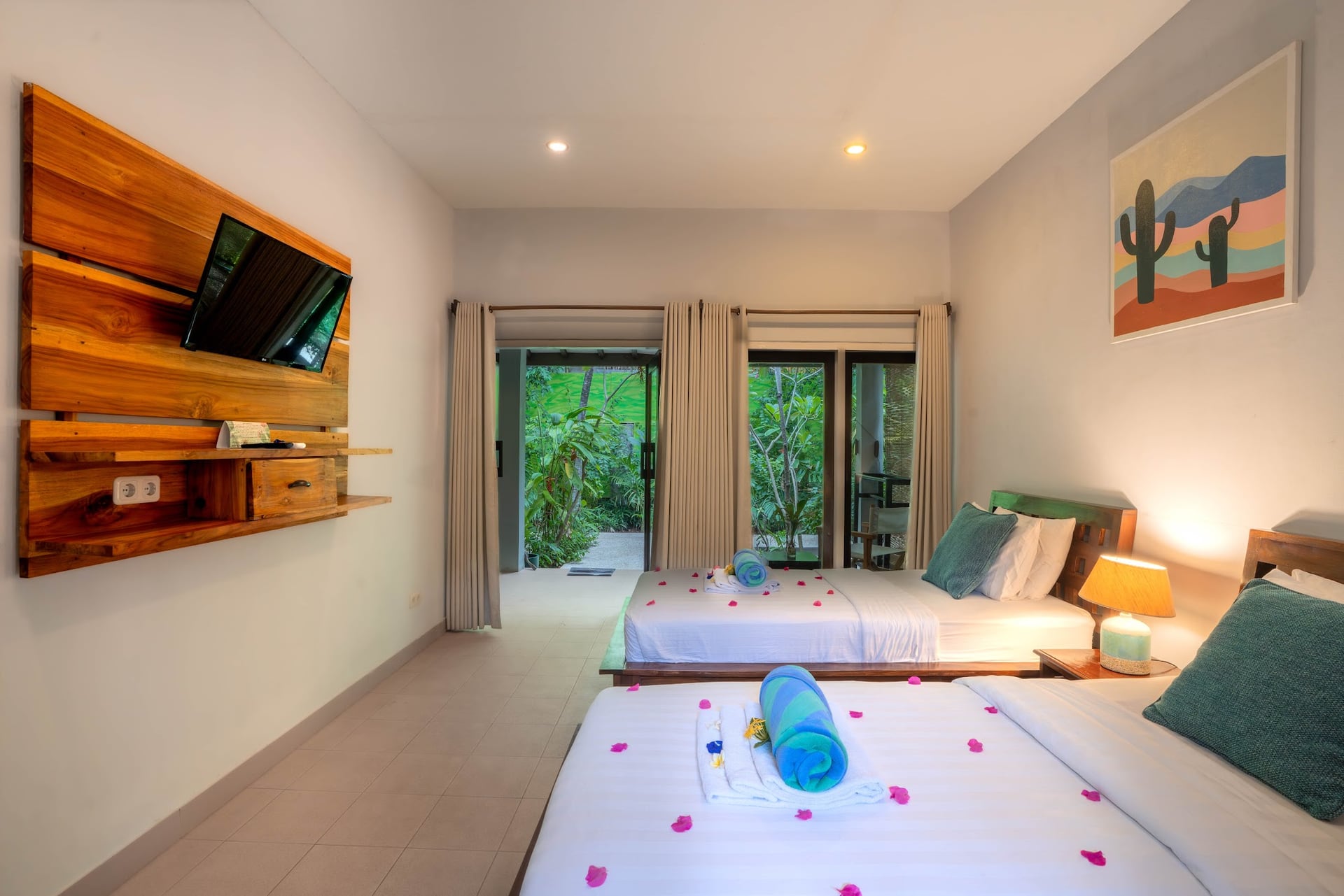 Awaken to the gentle sound of waves and bask in the natural light fil…