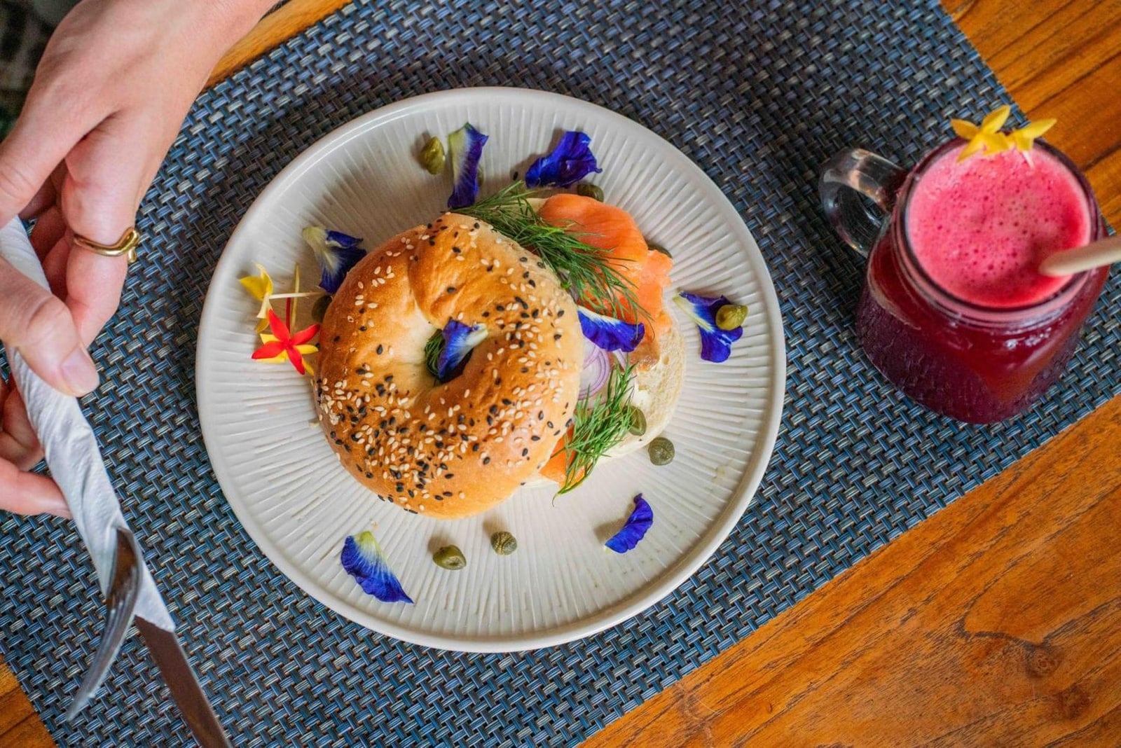 There's something special about breakfast on the beach. Picture wakin…