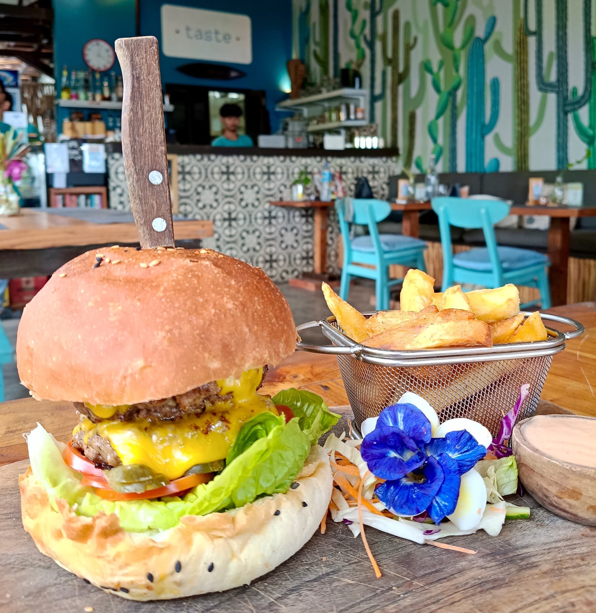 Beachfront Lunch & Sunset Drinks at Taste Café