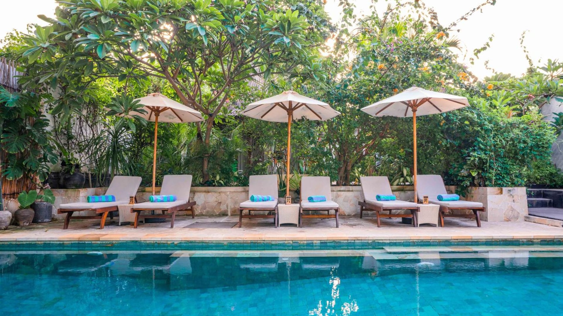 Pool and lounge
