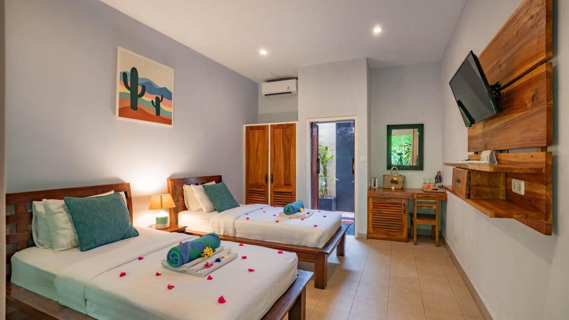 Twin Room with Garden View