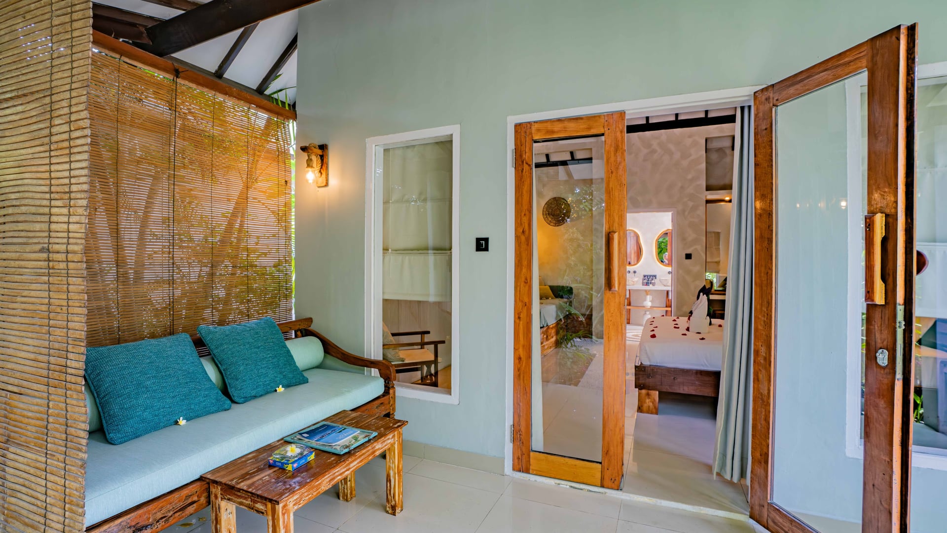 Experience the serene ambiance of Balé Sampan Boutique Bungalows, whe…