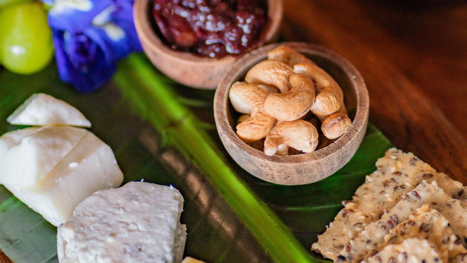 The gentle sound of the waves and the lush greenery of our tropical g…