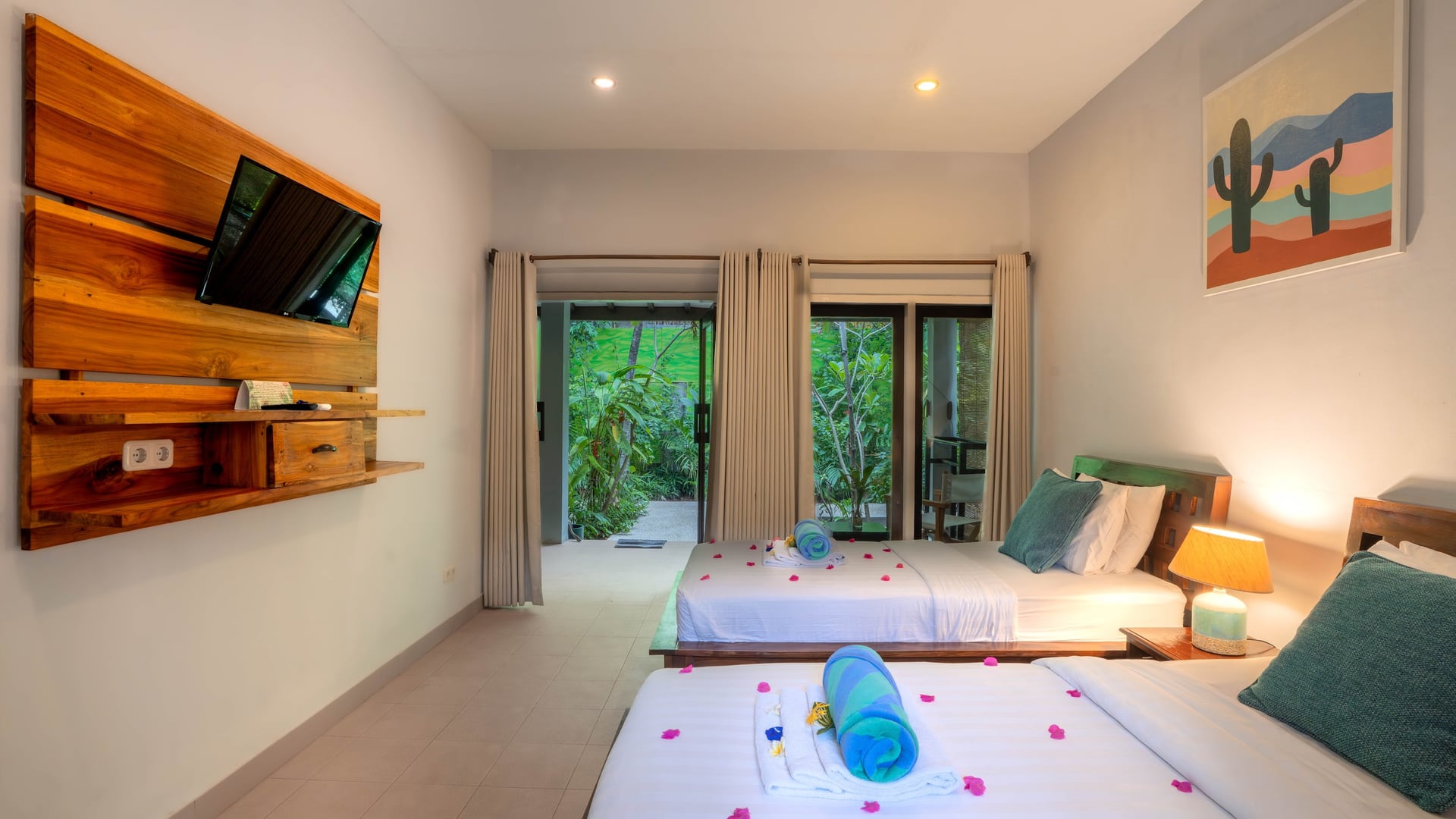 Awaken to the gentle sound of waves and bask in the natural light fil…