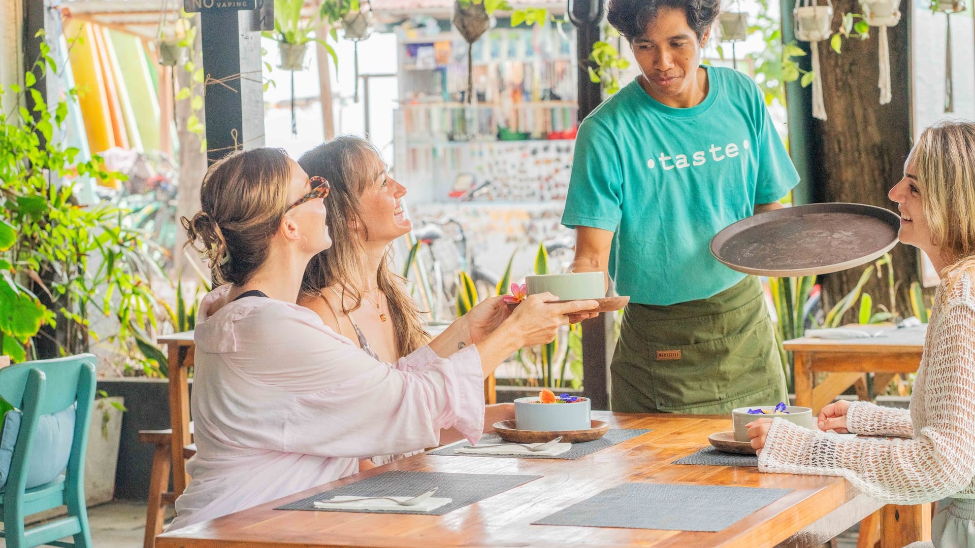 “Our favourite place in Gili for breakfast and sunset drinks.” Thank…