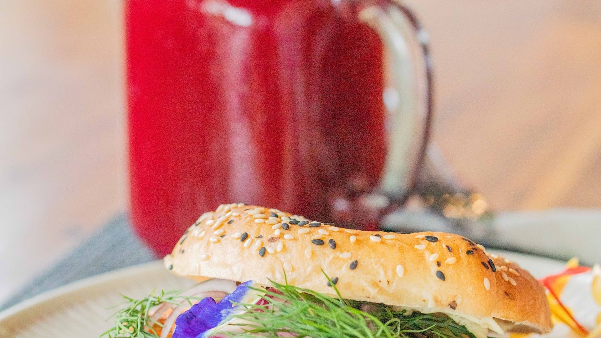 Bask in the sun with a refreshing juice and light lunch at Taste Café…