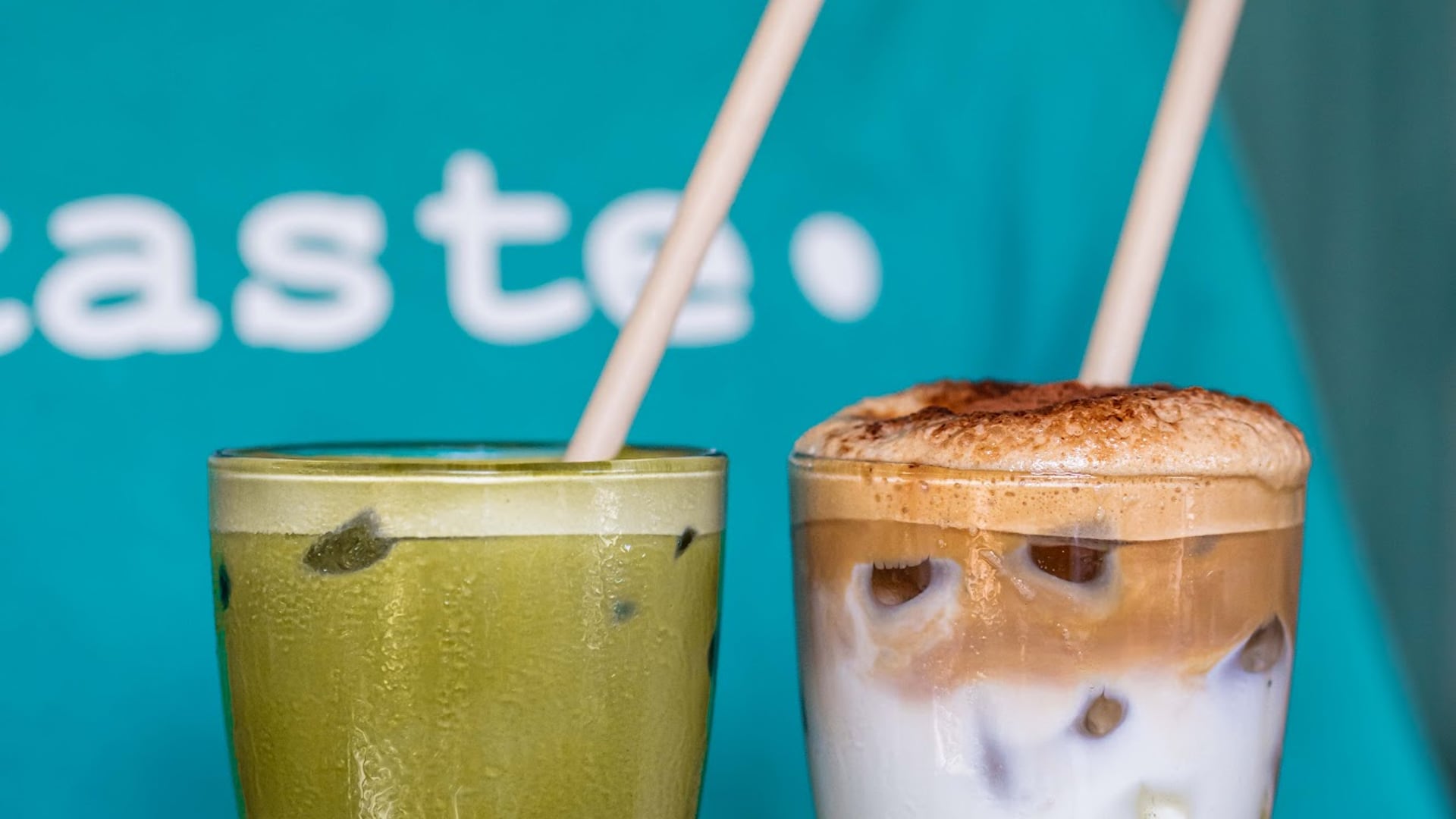 Bask in the tropical sunlight with our refreshing iced lattes and vib…