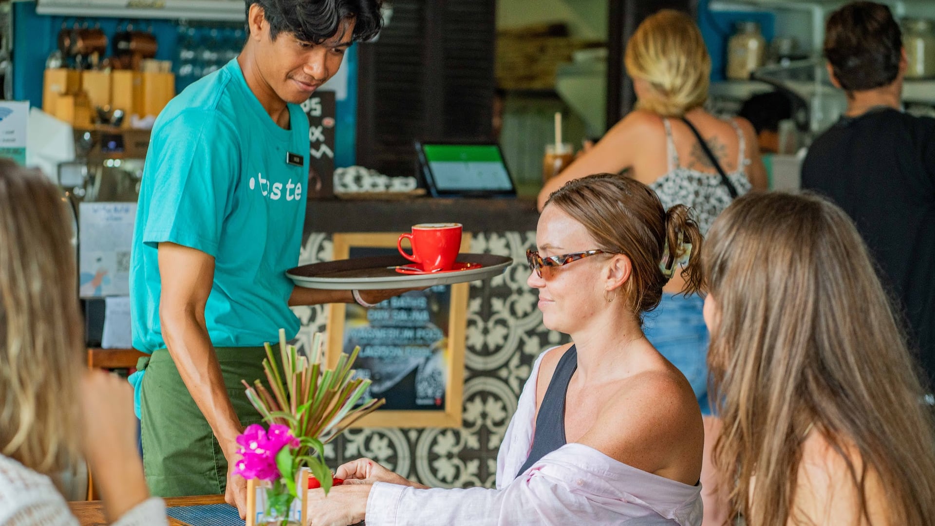 Bask in the warm glow of a sunny afternoon with fresh juice and a lig…