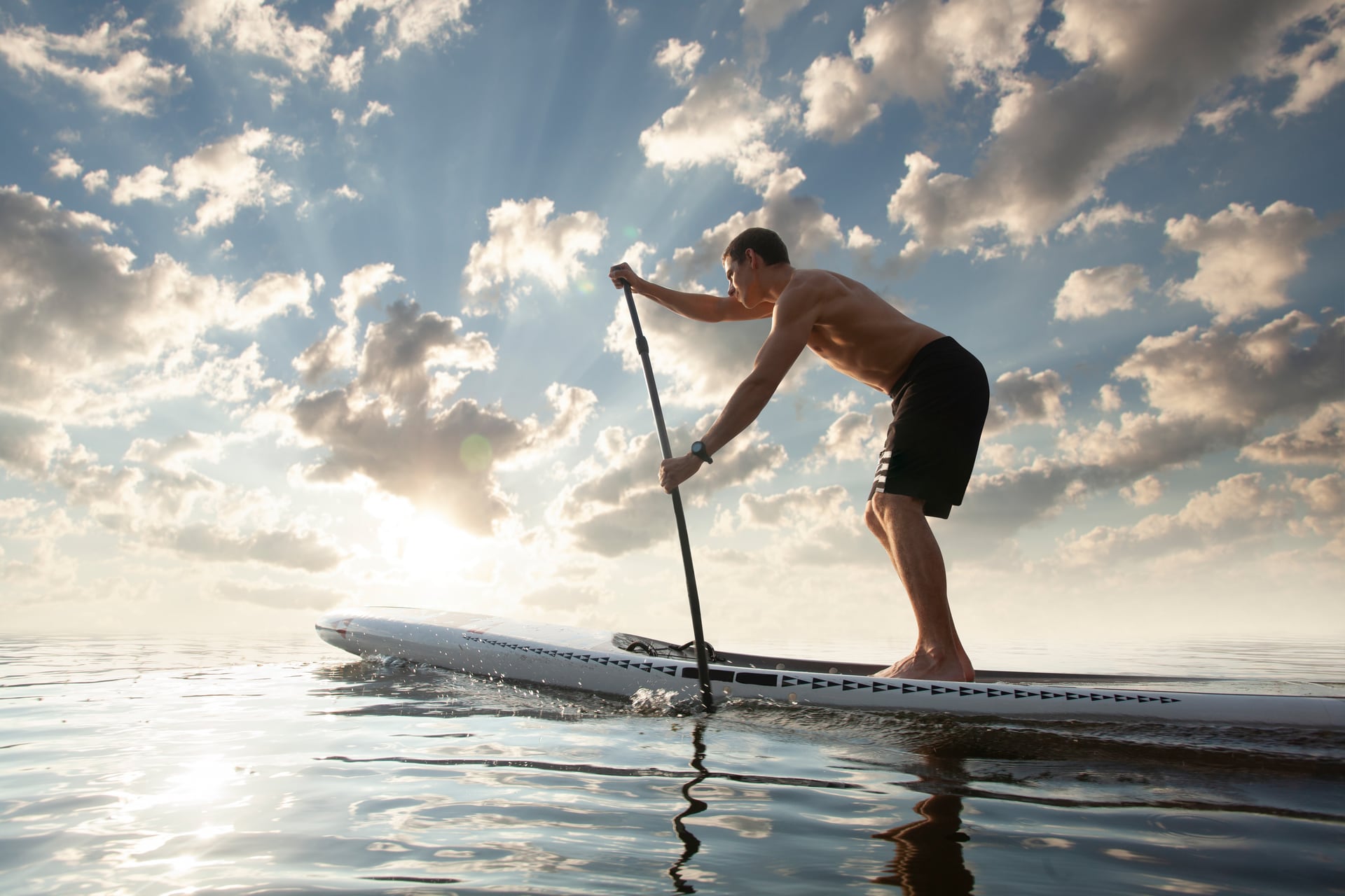 Stand-up paddle boarding activity