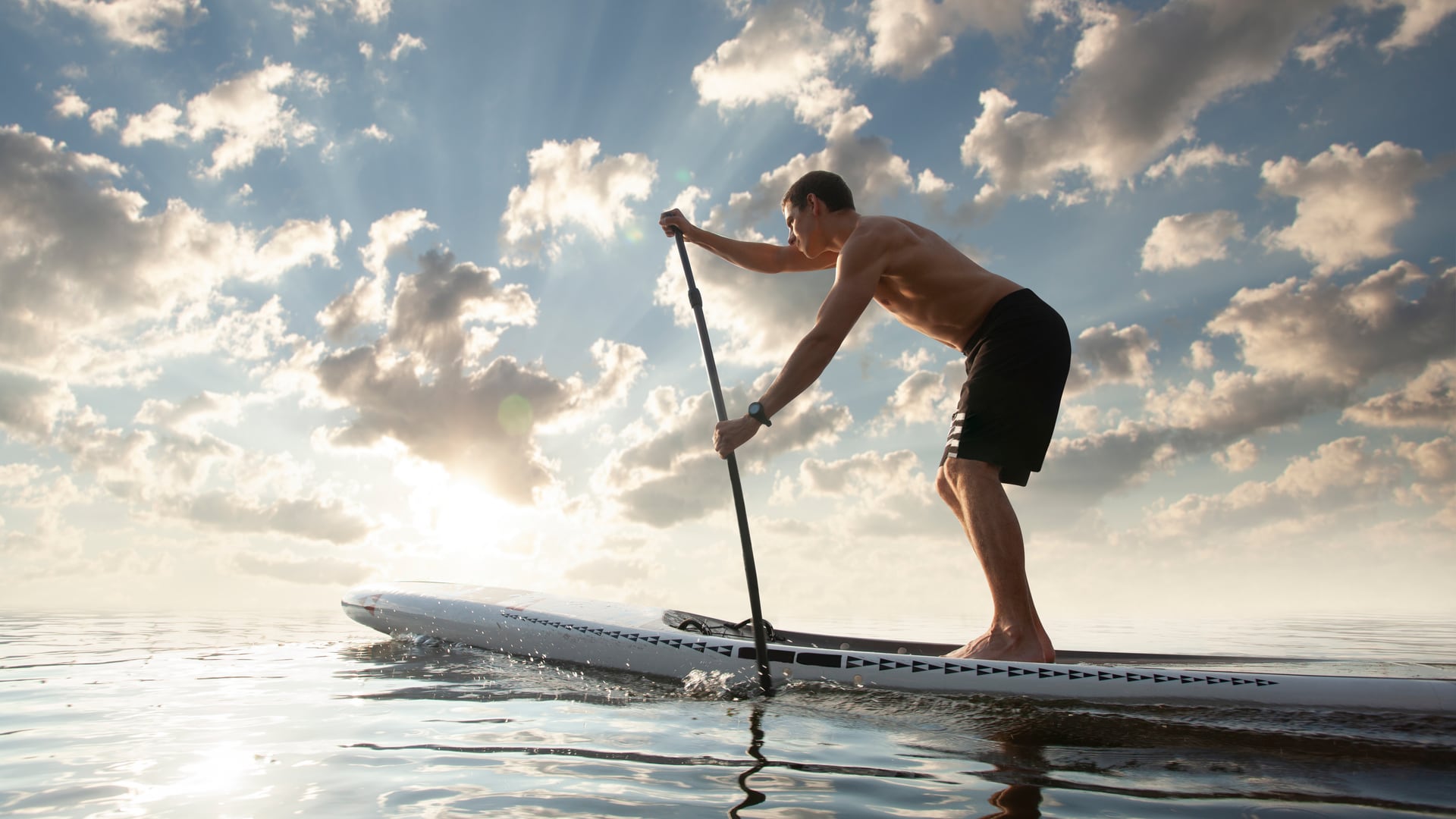 Stand-up paddle boarding activity